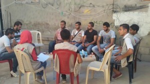 فريق شعلة ناشط يلتقي الرابطة الاسلامية لطلبة فلسطين